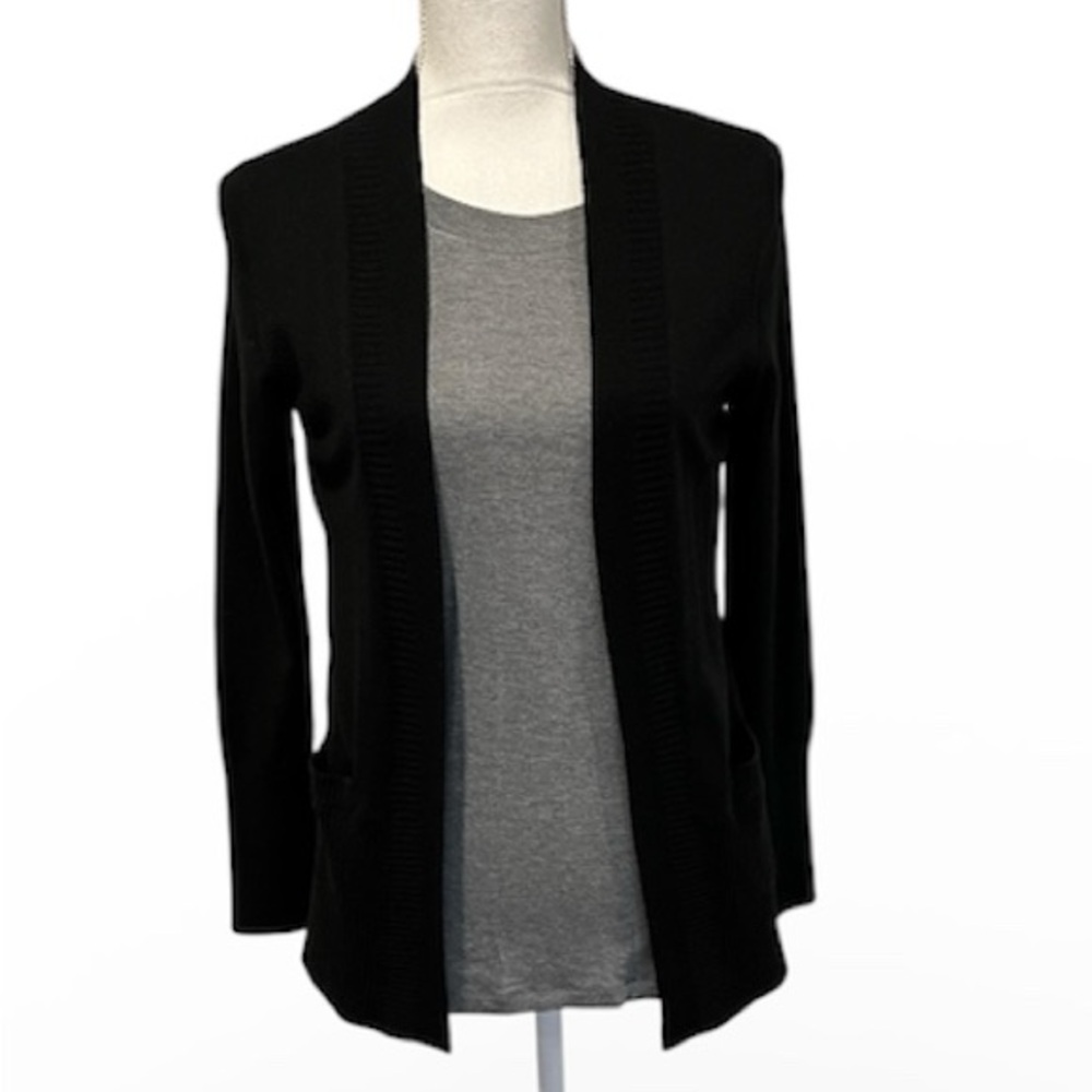Banana Republic Black Open Cardigan Size Small